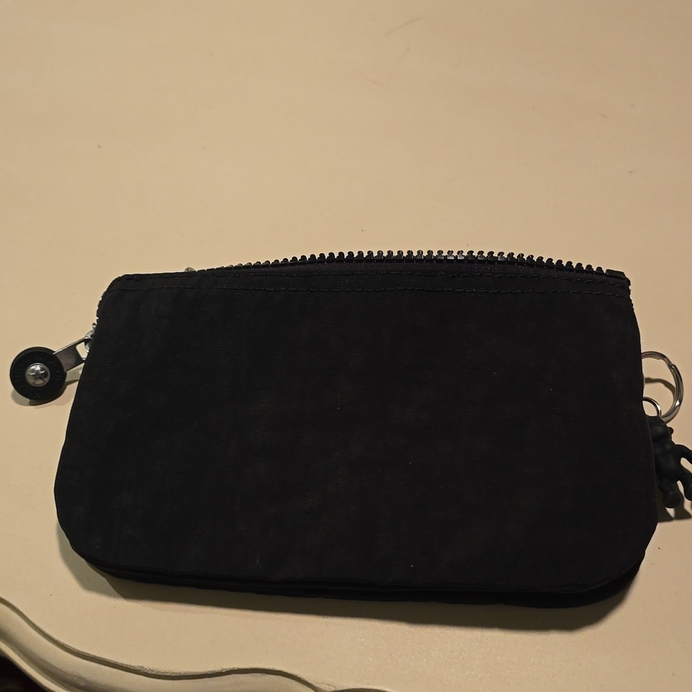 NWOT Kipling Black Nylon Coin and Accessory Pouch - Picture 3 of 7
